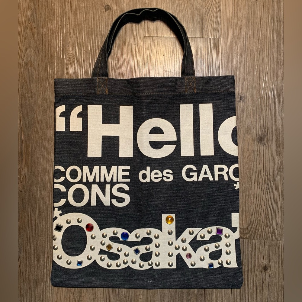Comme des Garcon Denim Tote bag